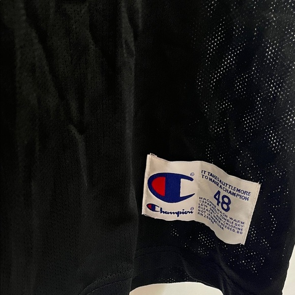 Vintage Cleveland Cavaliers Jersey Men 44 Black NBA Shawn Kemp Champion Cavs 90s - Picture 4 of 13